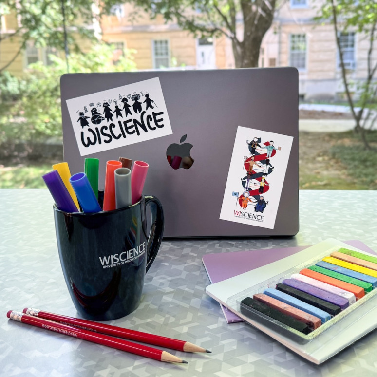 The 2026 WISCIENCE Sticker Contest: Science of the Unseen